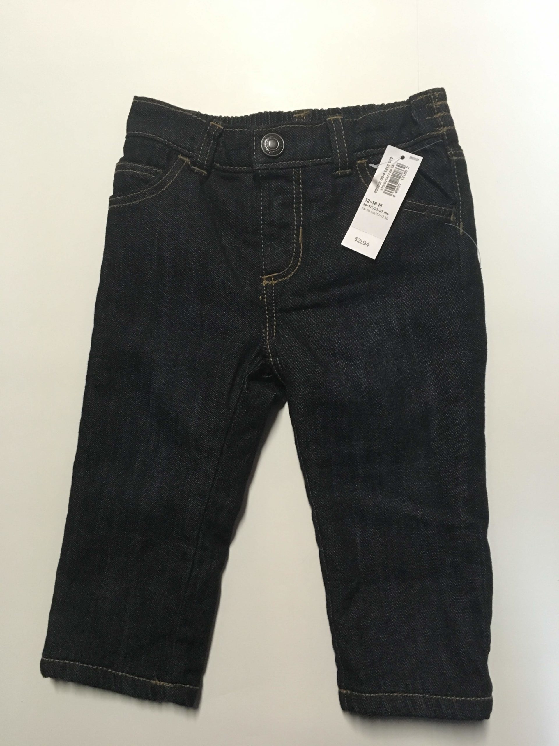 Lined jeans hot sale old navy