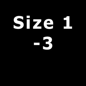 Size 1 - 3