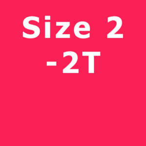 Size 2 & 2T