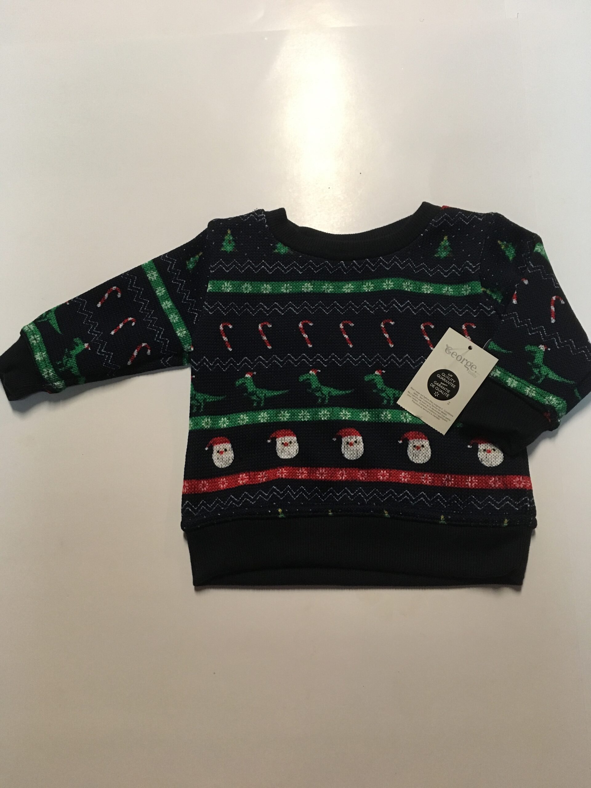 Boys George Christmas Sweater (6-12 mos) | Strathroy Children's Wear