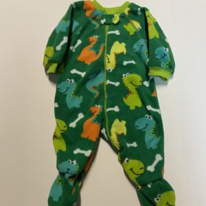 the children's place fleece sleeper (0-3 mos)