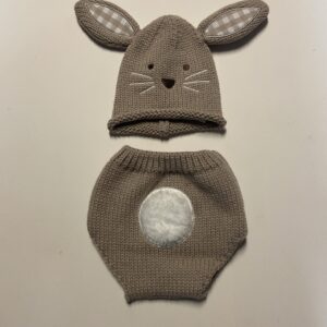 boy/girl so 'dorable knit easter bunny photo prop (0-6 mos)