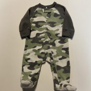 carter's 2 way zipper fleece sleeper (3 mos)