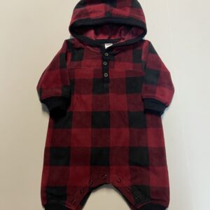 boys/girls george hooded romper (3 mos)