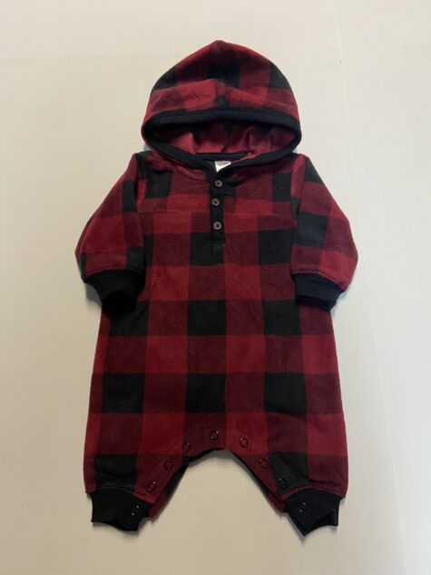 boys/girls george hooded romper (3 mos)