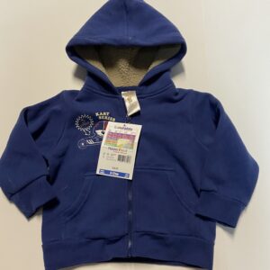 Cherokee brand new zip-up hoodie (6-12 mos)
