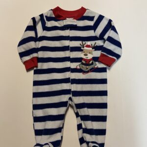 koala baby fleece Christmas sleeper (0-3 mos)