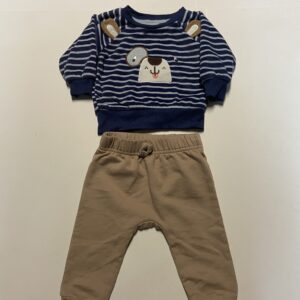 George 2 piece set (0-3 mos)