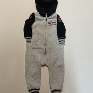 George baby hooded romper