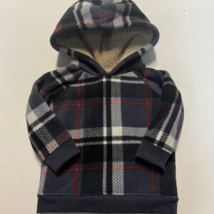 old Navy Sherpa lined  jacket/hoodie (6-12 mos)