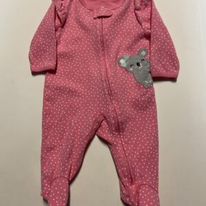 carter's cotton sleeper (3 mos)