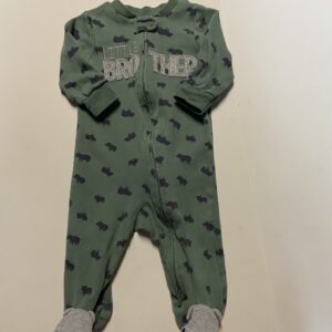 child of mine 2 way zipper cotton Sleeper (3/6 mos)