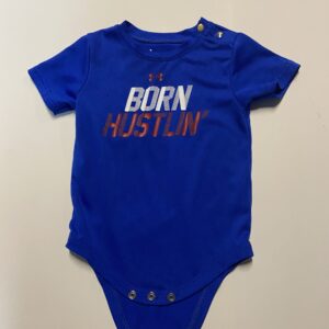 under armour bodysuit (6/9 mos)