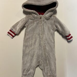 canadiana unisex reindeer onesie (0-3 mos)