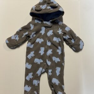 carter's insulated hooded jumpsuit (NB)