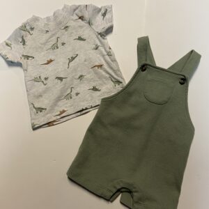 carter's thermal-knit 2 piece set (3/6 mos)