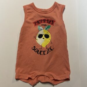 george romper (6-12 mos)