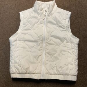 girls puffer vest (size 8)