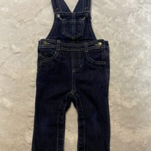 Joe fresh unisex denim overalls (6/12 mos)