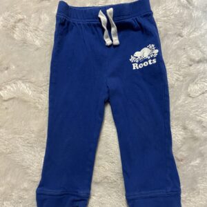 baby roots cotton pants (6-12 mos)