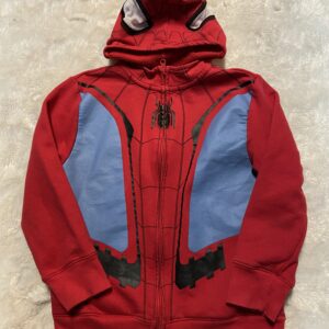 marvel Spider-man zip up hoodie (size 7/8)