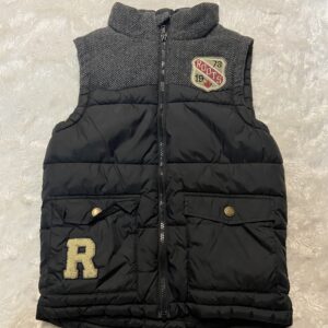 roots kids lined puffer vest (size 7/8)