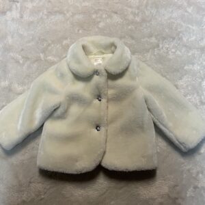Gymboree faux fur coat (12-24 mos)