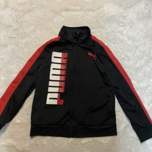 Puma zip up Track shirt (size 8)