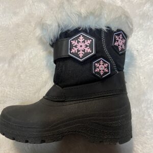 grey wolf light up Winter Boots (size 7)