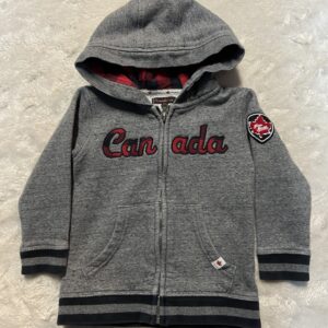 canadiana unisex zip up hoodie