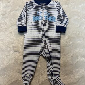 carter's cotton 2 way zipper sleeper (3-6 mos)