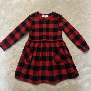 monkey bars plaid dress
