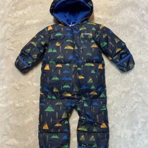 Columbia down filled snowsuit