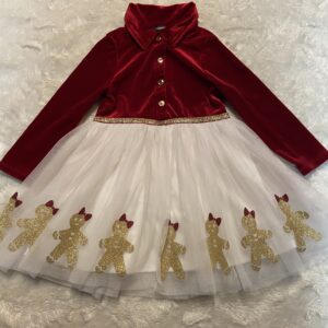 zunie tulle Christmas dress