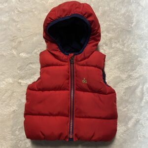baby Gap hooded puffer vest (6-12 mos)